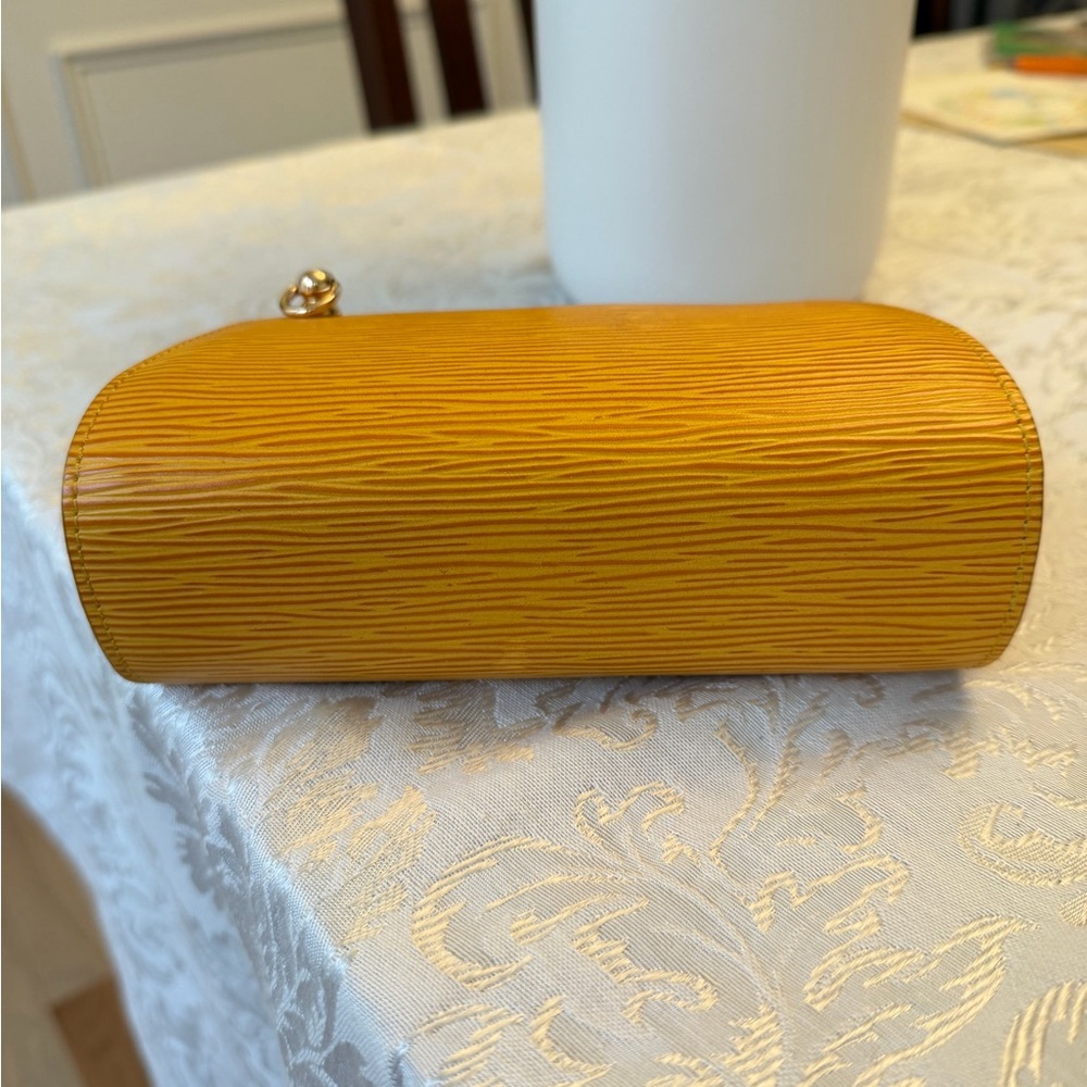 Louis Vuitton Yellow Epi Pouch - Picture 9 of 14